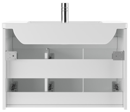 Тумба навесная под умывальник Мечта без ящика 80  